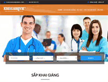 Tablet Screenshot of khaigiangvn.com